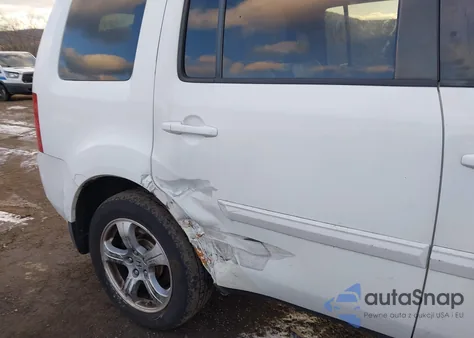 2012 Honda Pilot Ex-L from USA, damaged, VIN 5FNYF4H66CB035701